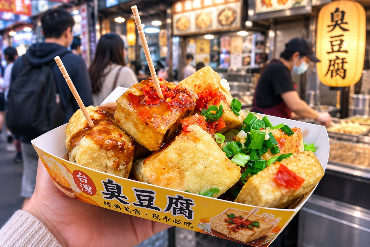 Stinky Tofu In Taiwan