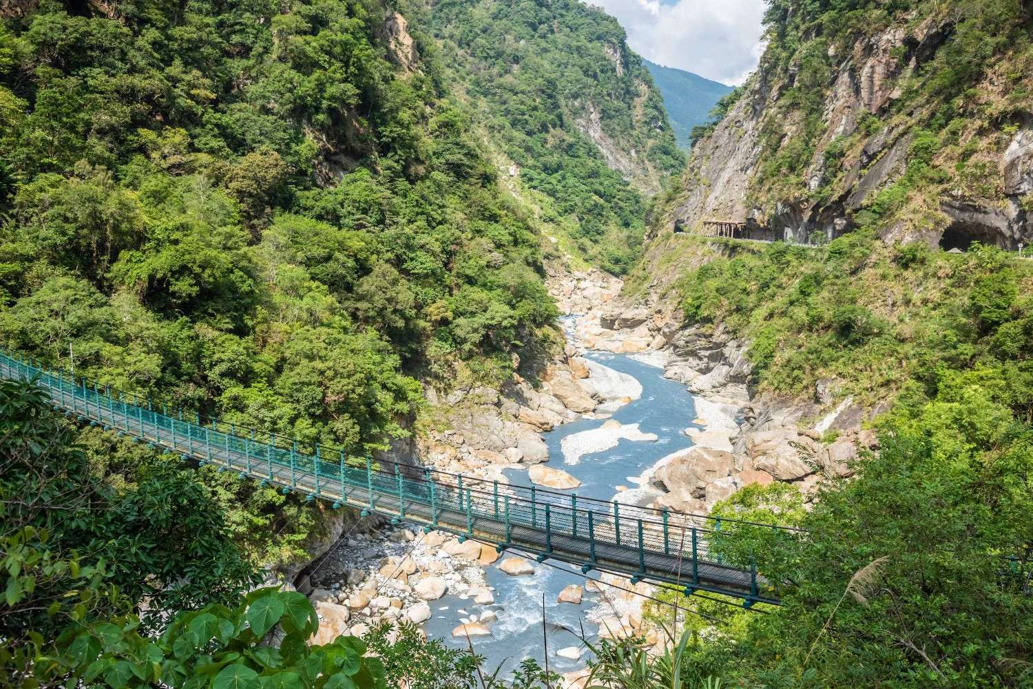 Stunning View At Taroko National Park In Taiwan